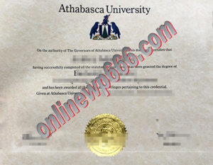 buy Athabasca University degree certificate