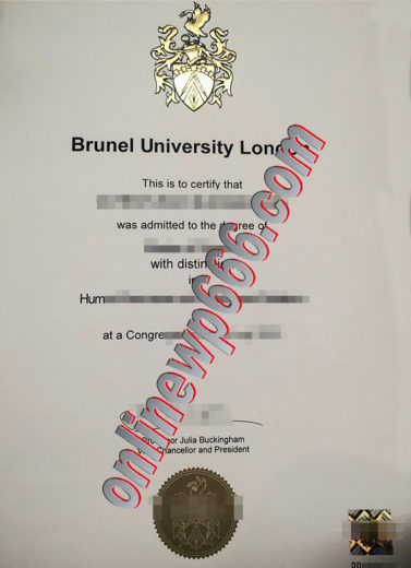 buy Brunel University degree certificate