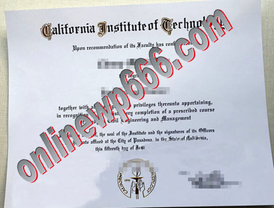 buy California Institute of Technology degree