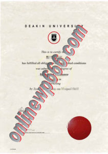buy Deakin University degree certificate