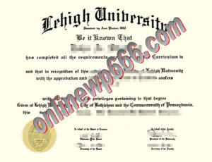buy Lehigh University degree