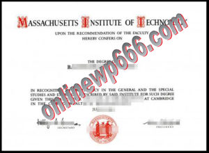 buy Massachusetts Institute of Technology degree