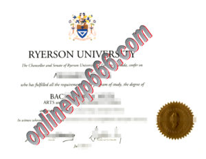 buy Ryerson University degree certificate