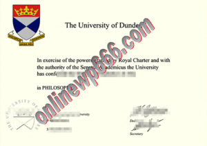 buy University of Dundee degree certificate