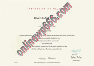 buy University of Glasgow degree certificate