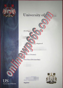 University of Sussex degree certificate