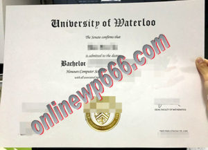 buy University of Waterloo degree certificate