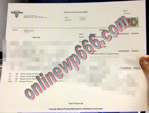 buy University of Waterloo transcript