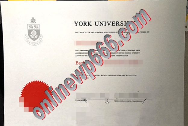 buy York University diploma
