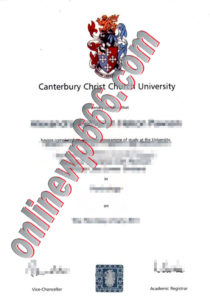 buy Canterbury Christ Church University degree