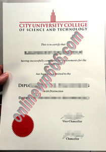 buy City university college degree certificate