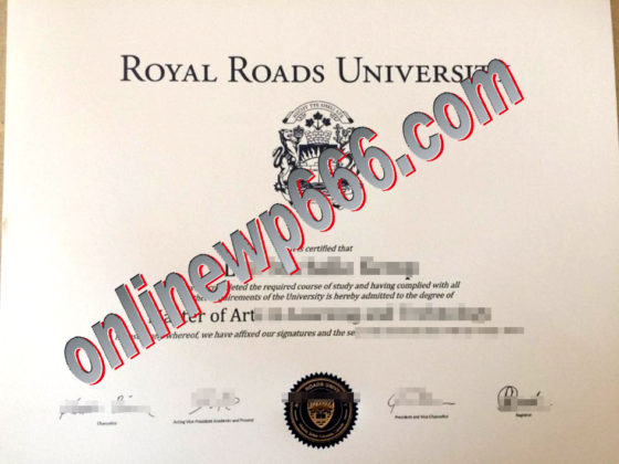 buy Royal Roads University degree