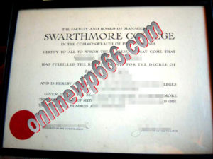 buy Swarthmore College degree certificate