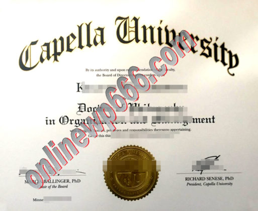 buy Capella University degree certificate