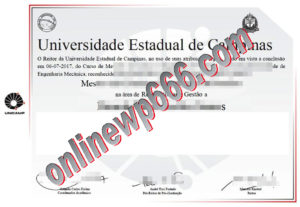 buy Universidade Estadual de Campinas degree