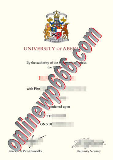 buy University of Aberdeen degree