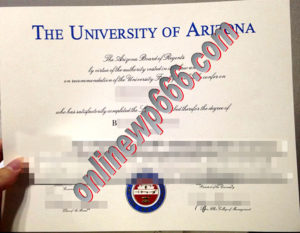 buy University of Arizona degree certificate