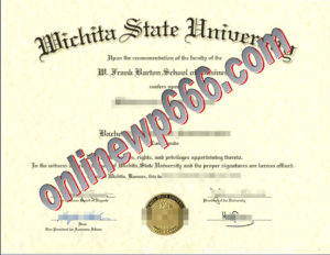 Wichita State University fake degree