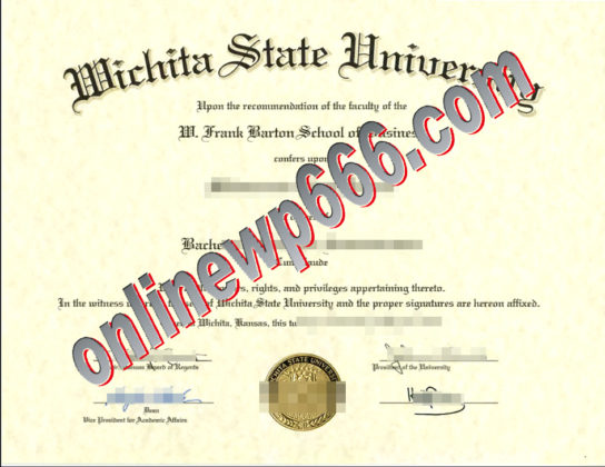 Wichita State University fake degree