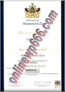 University of Huddersfield degree
