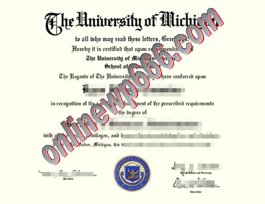 University of Michigan Ann Arbor degree