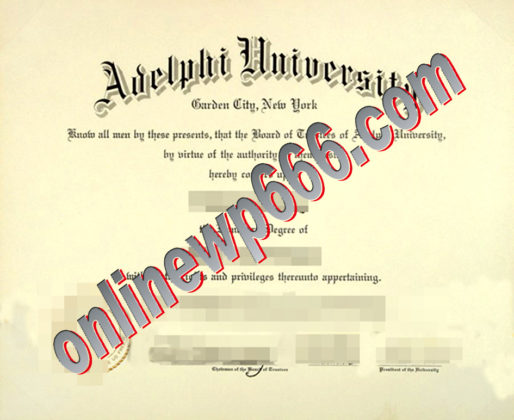 buy Adelphi University degree certificate