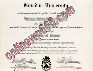 buy Brandon University degree