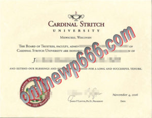 buy Cardinal Stritch University degree