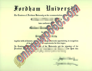 buy Fordham University degree