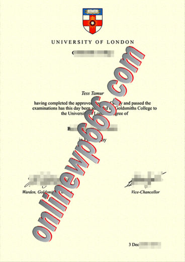 buy Goldsmiths University of London degree