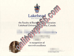 buy Lakehead University degree
