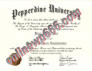 buy Pepperdine University degree