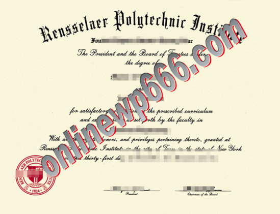 Rensselaer Polytechnic Institute degree