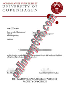 buy University of Copenhagen degree certificate