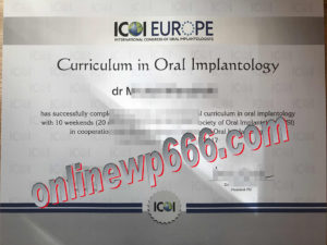 fake ICOI certificate