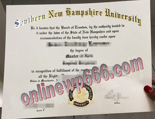 buy SNHU degree certificate