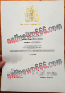 buy Teesside University degree certificate